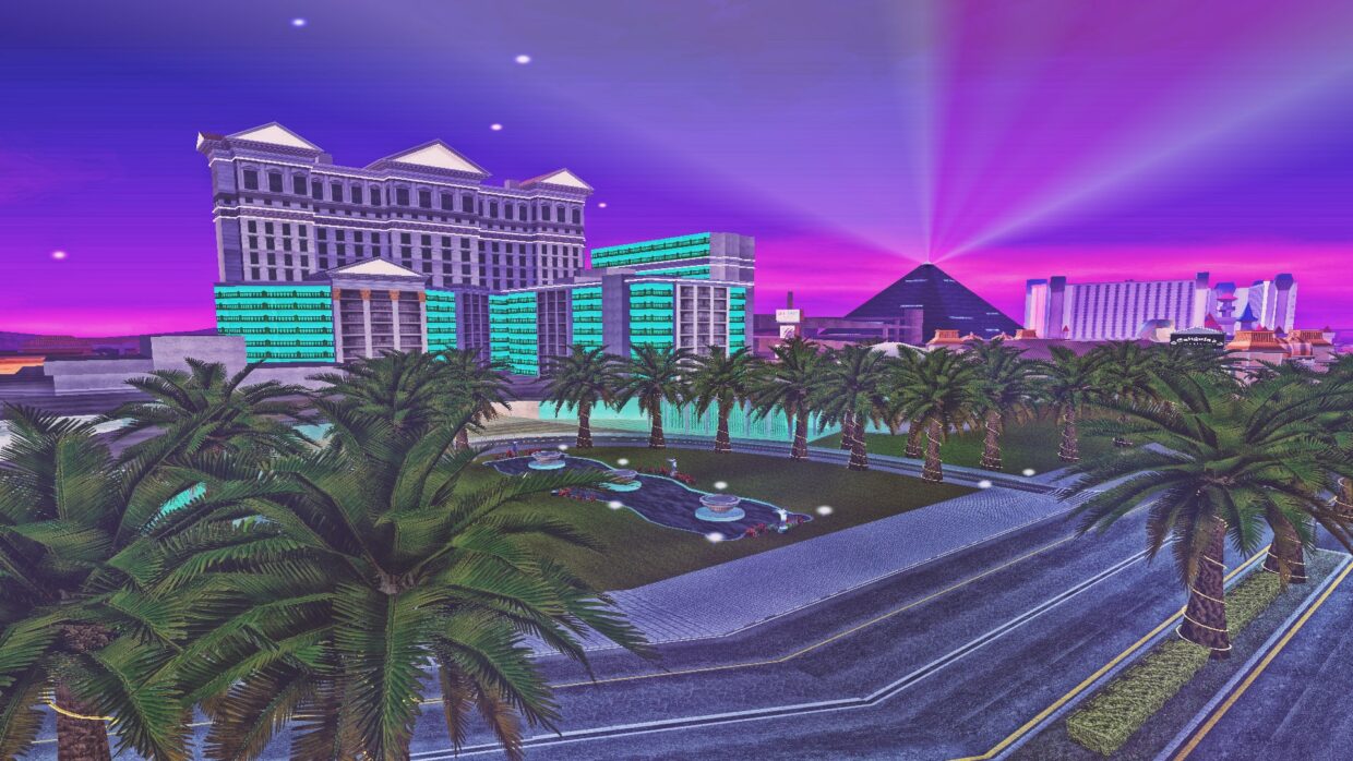 Las Venturas At Night GTA San Andreas Wallpapers PhotosbySG 15 1240x698 